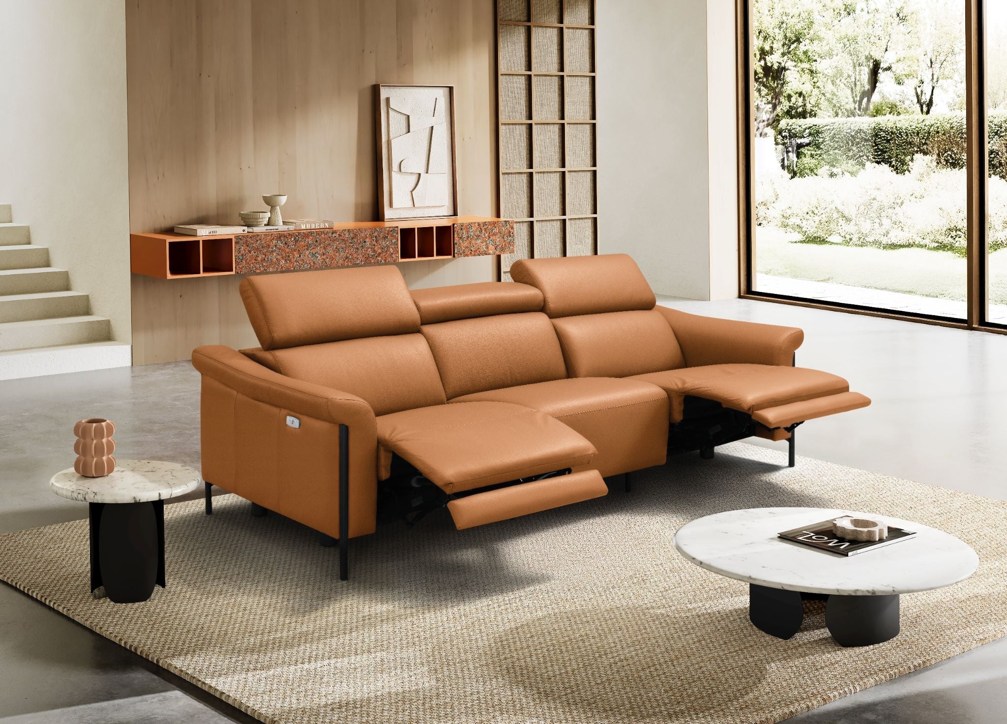 Martine Recliner Sofa detail image - Resin Society