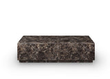 Iris Rectangle Coffee Table by DEKOR - main product image for Resin Society
