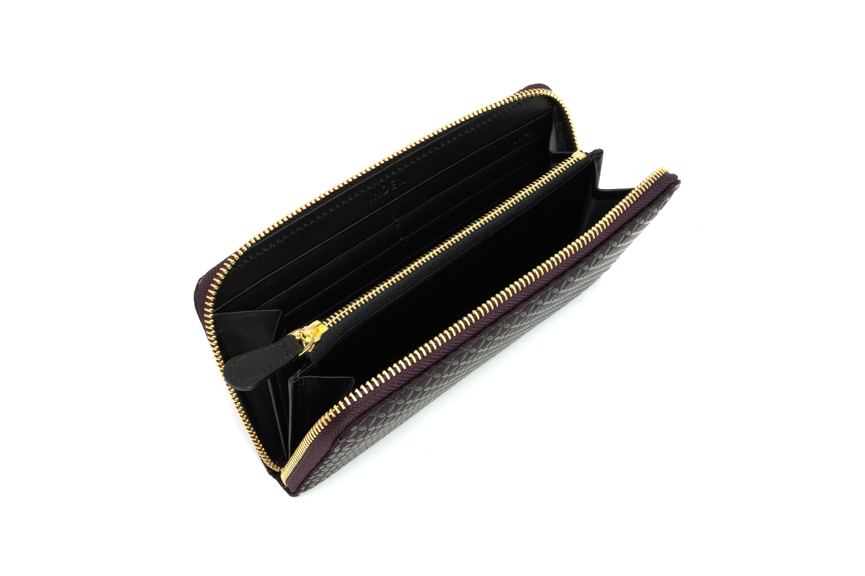 Zipped Long Wallet - Seven Treasures by Inden