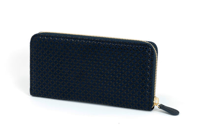 Zipped Long Wallet - Seven Treasures by Inden
