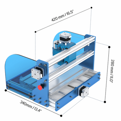 3018-PROVer Semi Assembled CNC Router Kit detail image - Resin Society