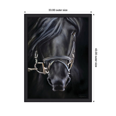 Ebony Splendor by Mary Sparrow Framed Wall Art Print