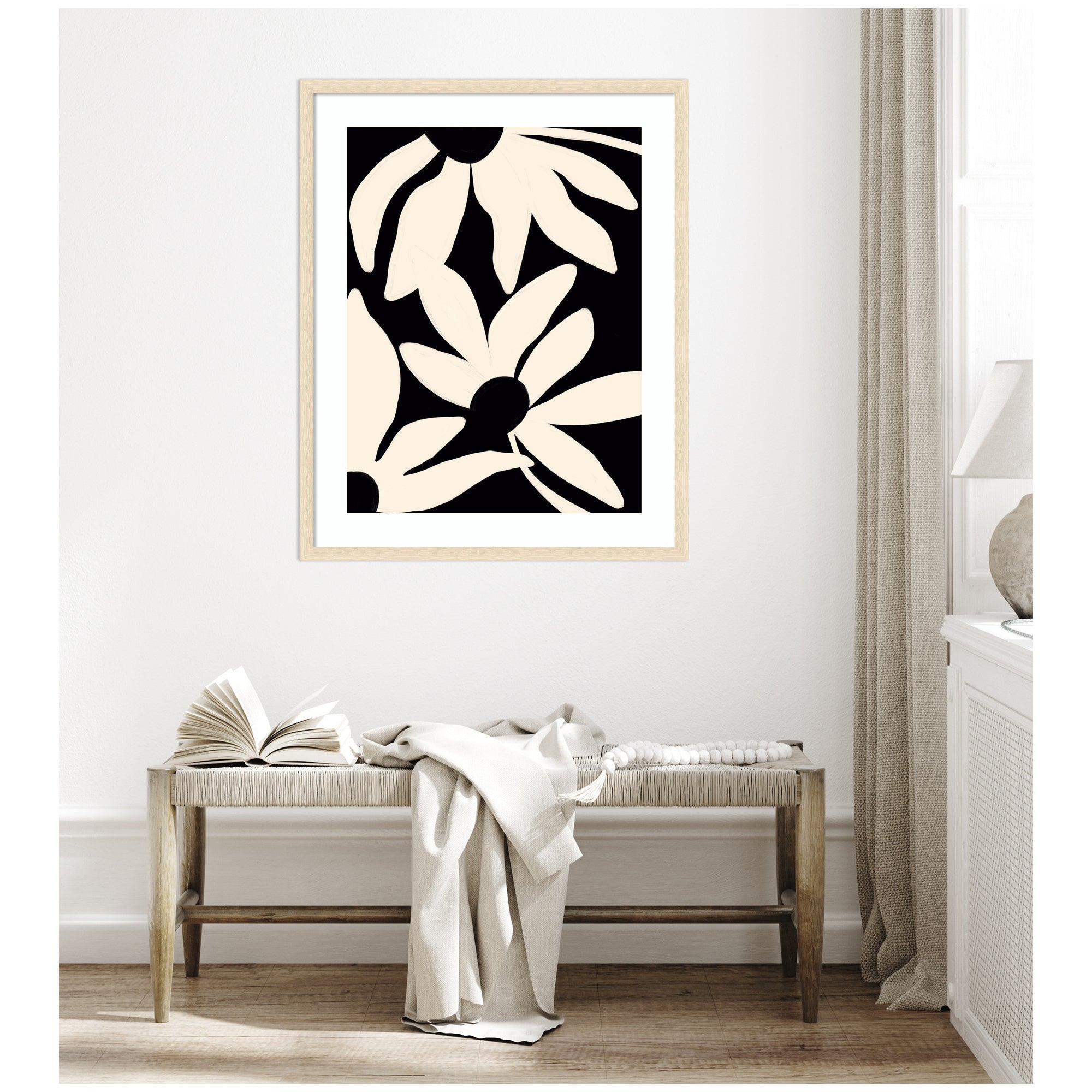 Framed Art Minimal Blooms by Alicia Bock