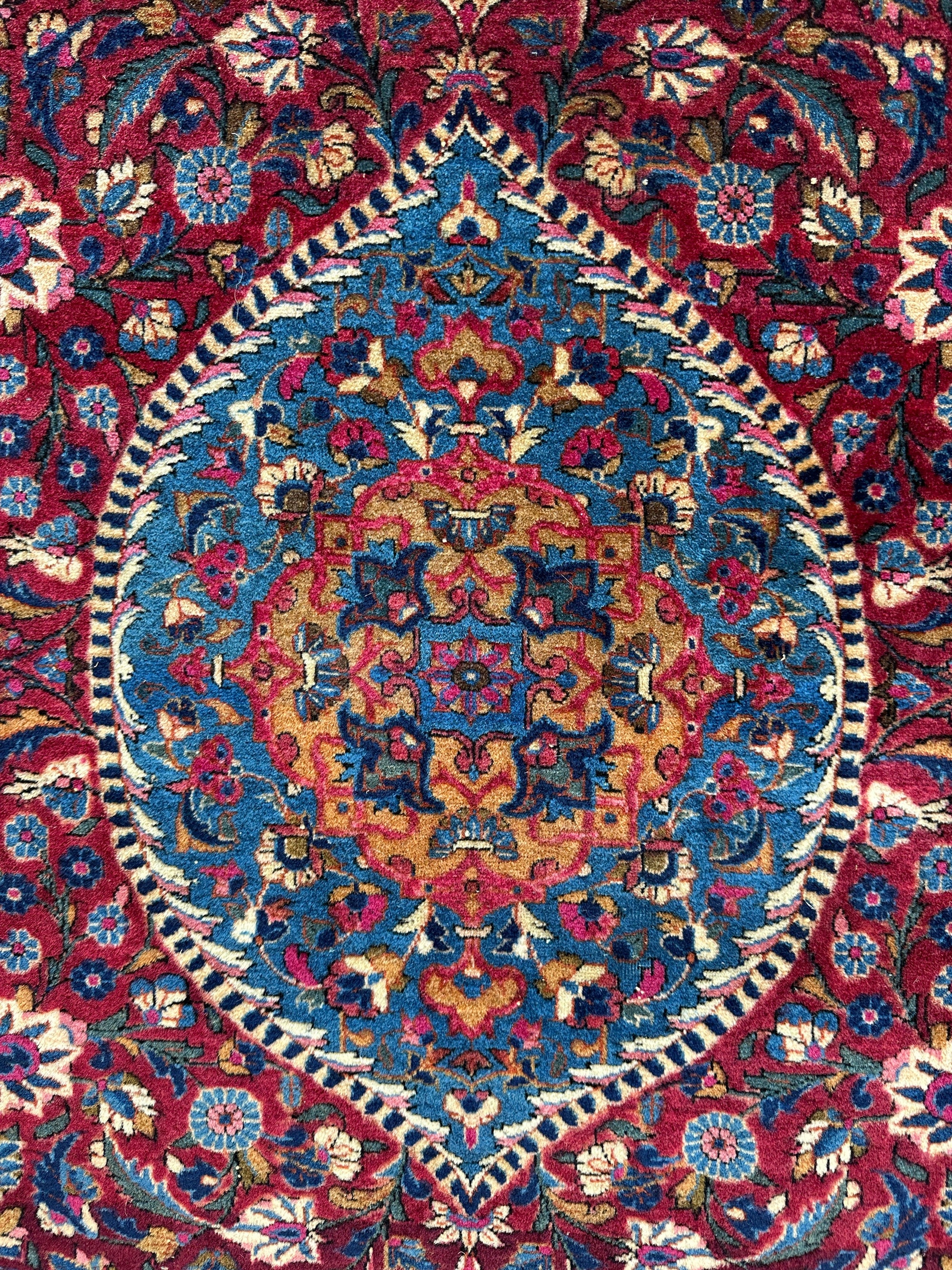 Antique Persian Kashan Debir Rug – 4’3” x 6’4” – Circa 1920s – by Rugistan - product image 2 for Resin Society
