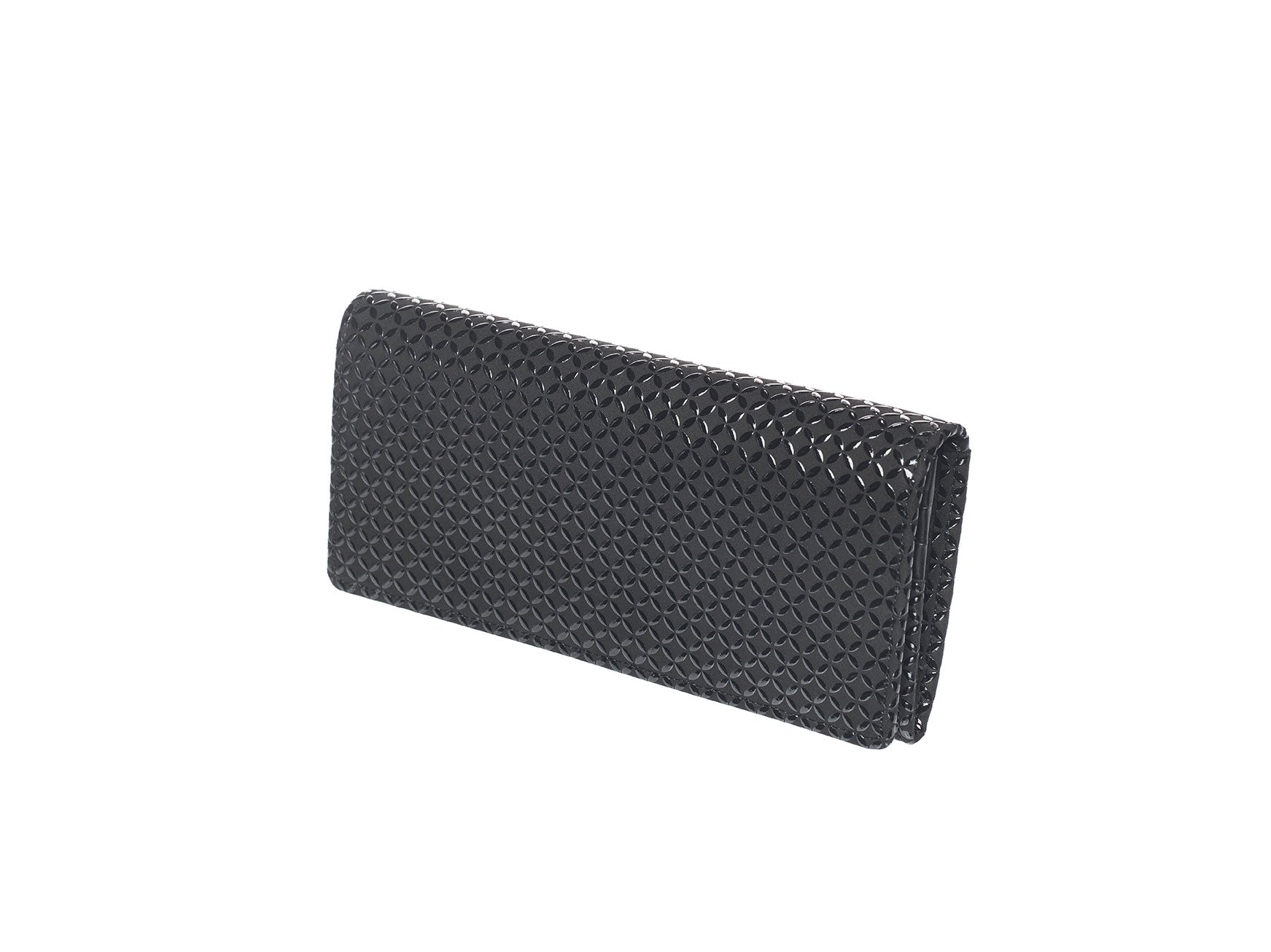 Long Wallet - Seven Treasures by INDEN in Black x Black and Red x Red color options