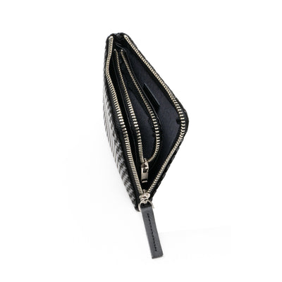 Zipped Coin Purse (Large) - Chevron-S by Inden