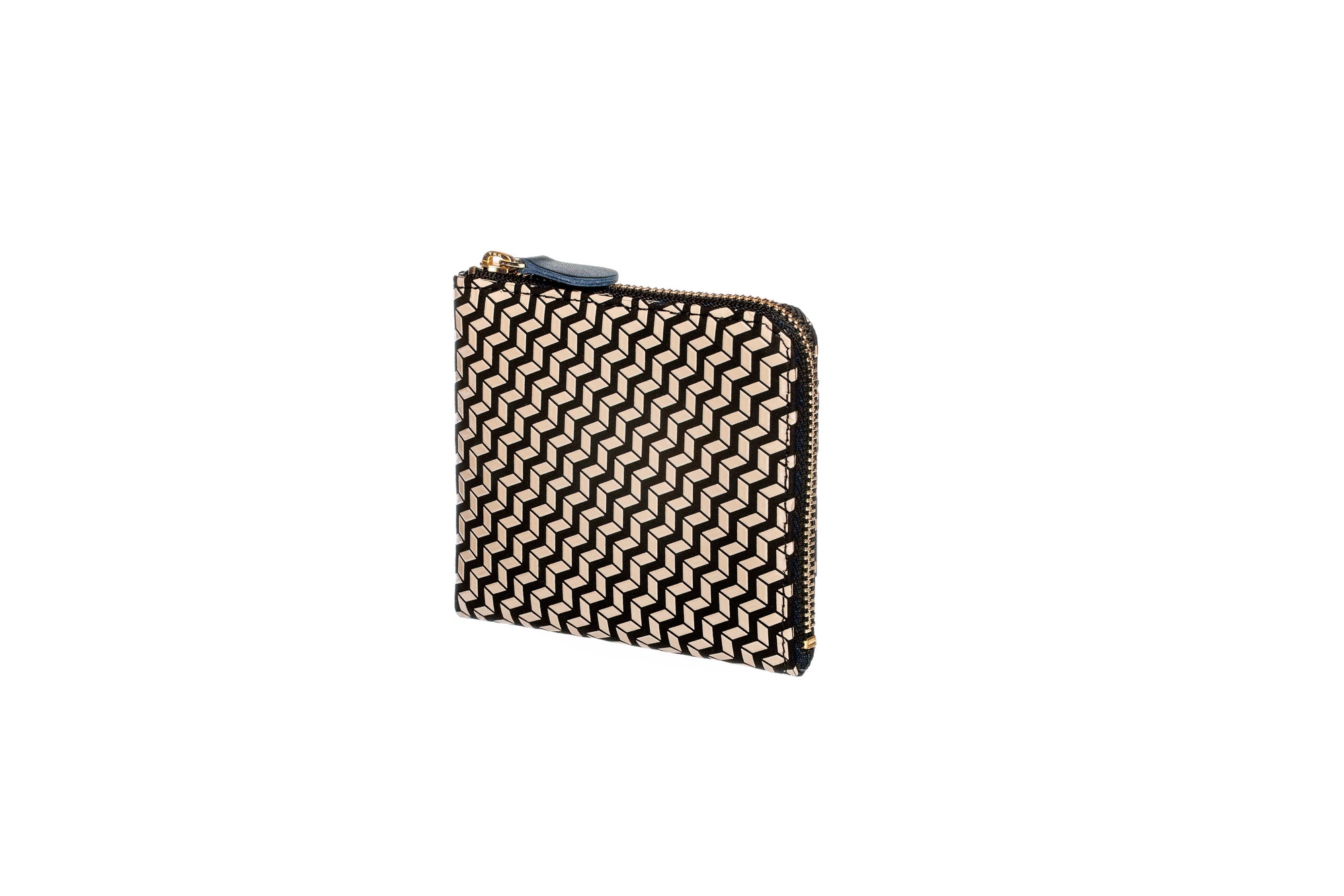 Zipped Coin Purse (Large) - Chevron-S by Inden
