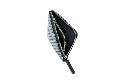 Zipped Coin Purse (Large) - White Frame by Inden