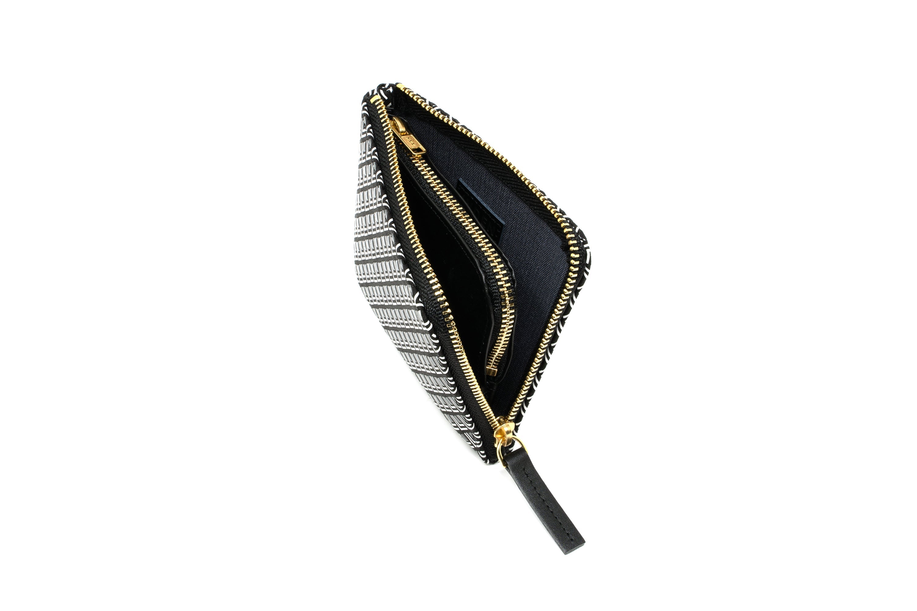 Zipped Coin Purse (Large) - White Frame by Inden