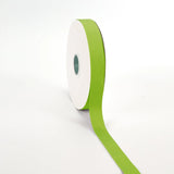Textured Grosgrain Ribbon in Kiwi color, various widths and roll sizes