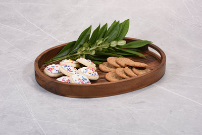 Oval Serving Tray by Kalmar Home - product image 4 for Resin Society