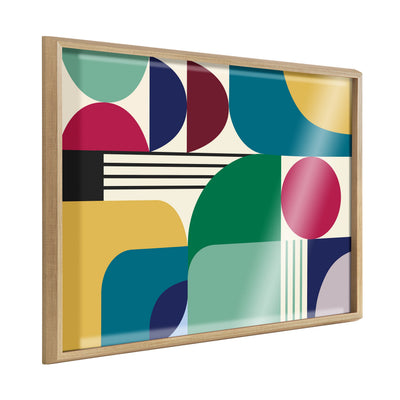 Blake MCM Pattern 12 Framed Printed Art by kateandlaurel - main product image for Resin Society