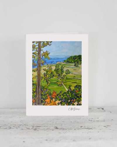 Notecard - On the Bluffs Overlooking Lake Michigan