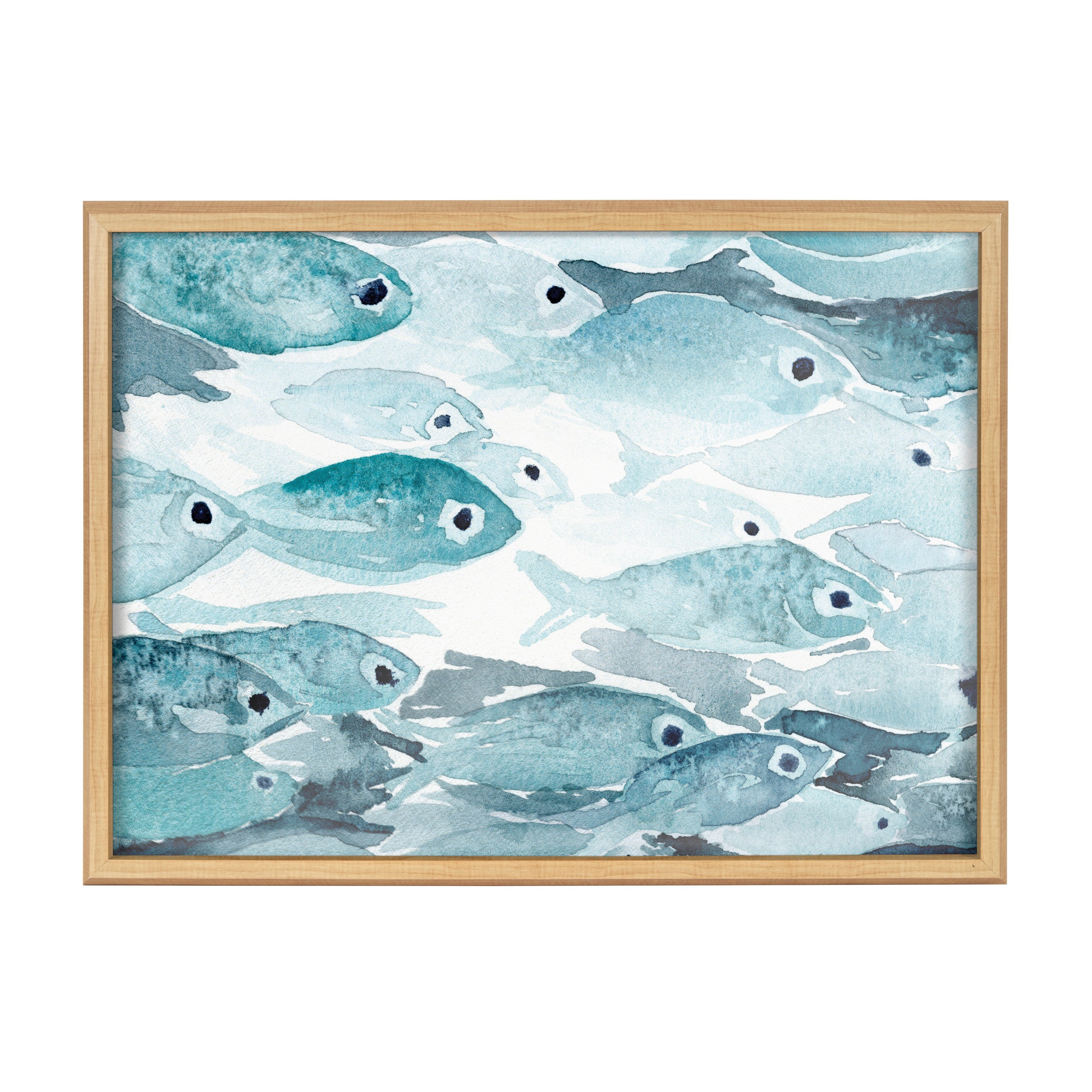 Blake Aholehole Framed Printed Glass