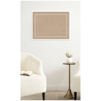 Pinboard White Scalloped Edge