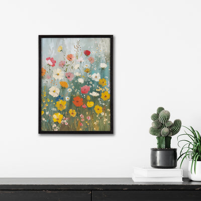 Gallery Boho Wildflower Garden Print by The Creative Bunch Studio