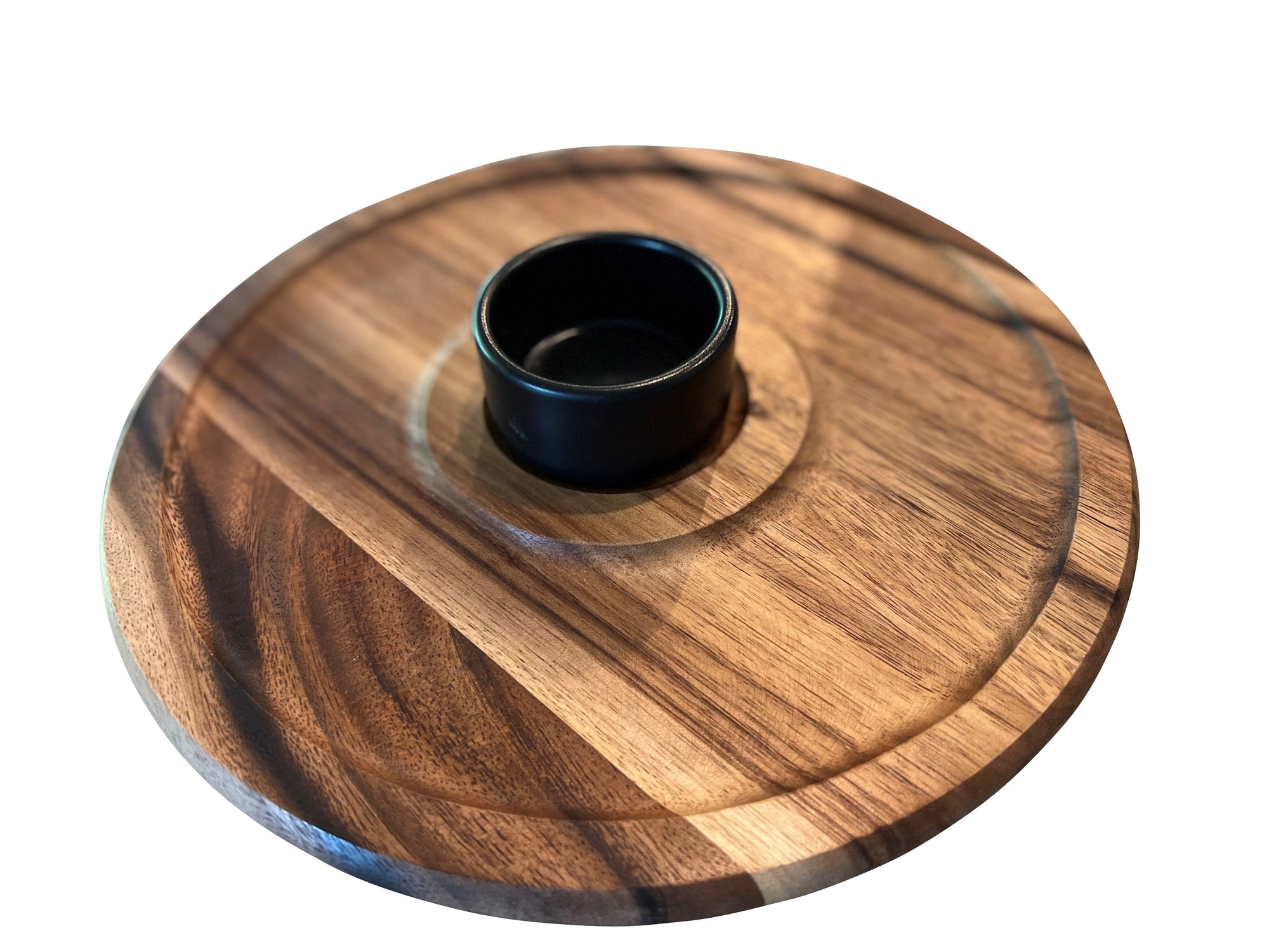 Medium Chip n Dip with Ceramic Bowl by Kalmar Home - product image 2 for Resin Society
