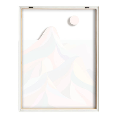 Blake MCM Mountains Framed Printed Glass by Rachel Lee of My Dream Wall by kateandlaurel - product image 4 for Resin Society