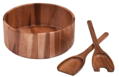 Large Salad Bowl with Servers - 327B3 by Kalmar Home - product image 2 for Resin Society