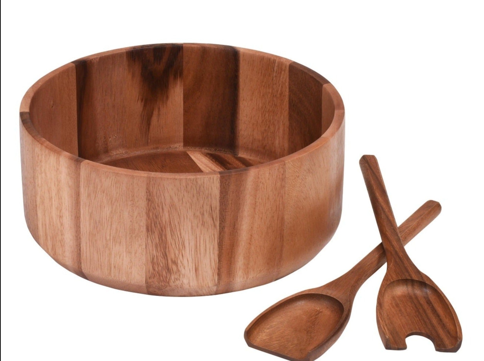 Extra Large Salad Bowl with Servers - 327C3 by Kalmar Home - product image 2 for Resin Society