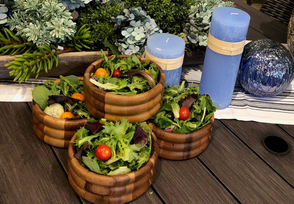 Individual Salad Bowl x 4- 330A4 by Kalmar Home - product image 2 for Resin Society