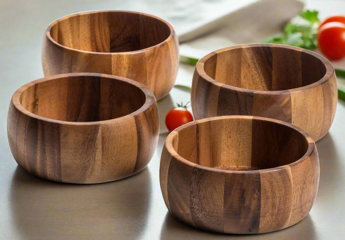 Individual Salad Bowl x 4- 332A4 by Kalmar Home - main product image for Resin Society