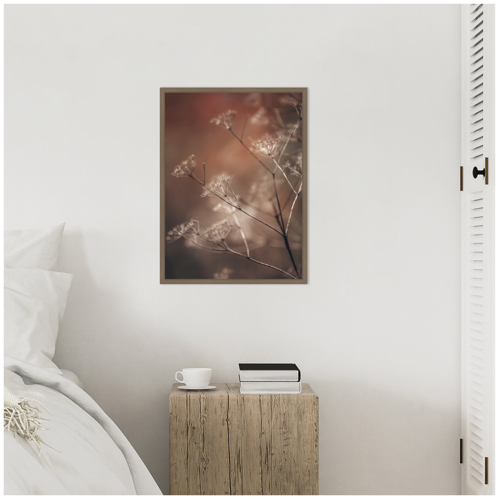 Sylvie Autumn Foliage Framed Canvas by Alicia Abla