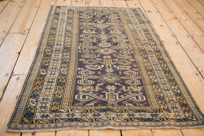 3x4 Vintage Shirvan Square Rug by Old New House® - product image 6 for Resin Society