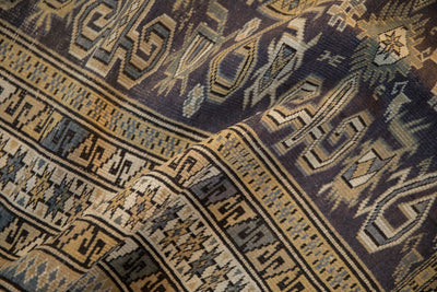3x4 Vintage Shirvan Square Rug by Old New House® - product image 8 for Resin Society