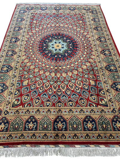 Afghani Parak Hand-Knotted Wool Rug by Rugistan - product image 2 for Resin Society