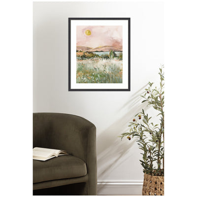 Framed Art Neutral Landscape 02 by Annie Quigley
