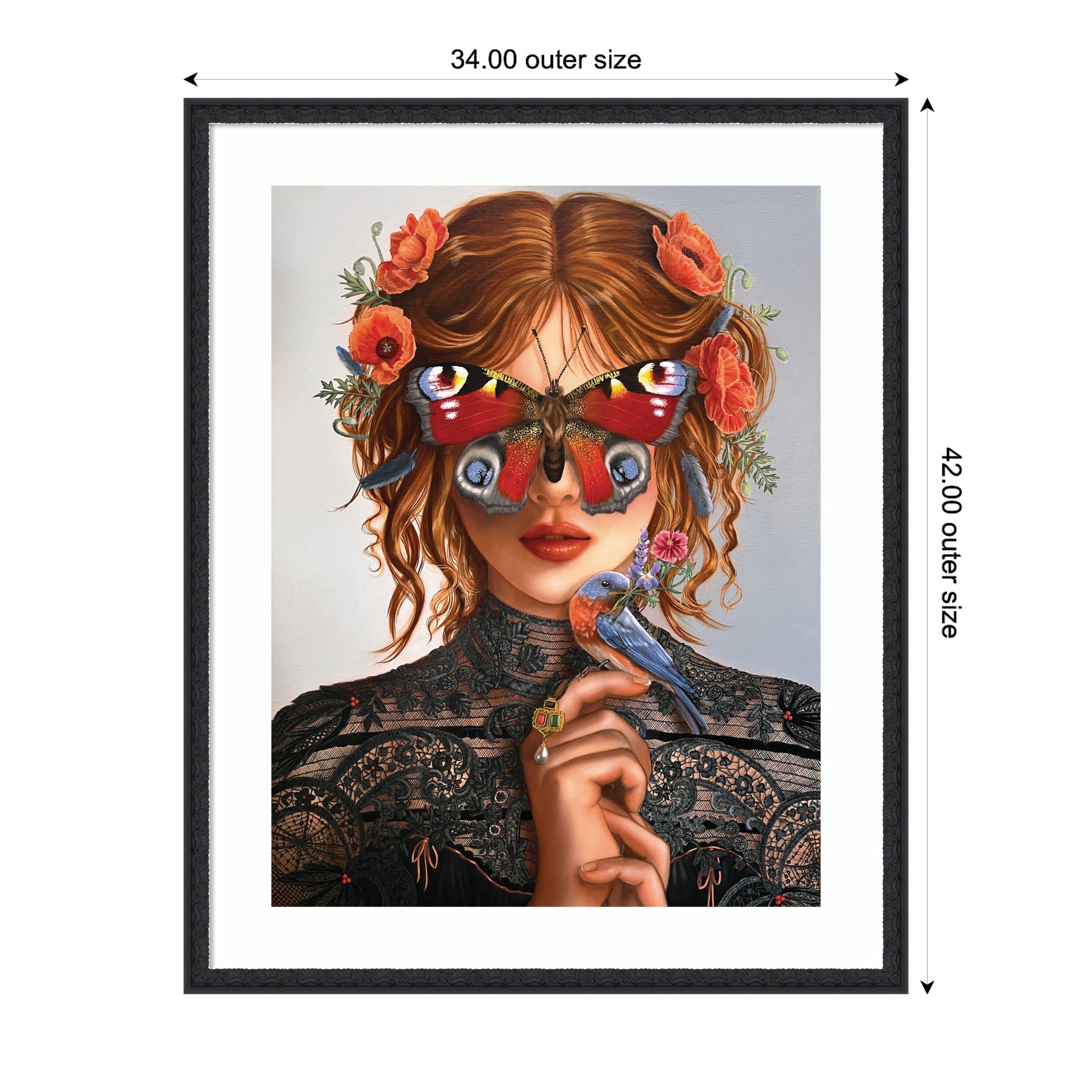 Dreamer by Charlotte Brindley Framed Wall Art Print