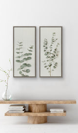 Sylvie Eucalyptus Botanical I Framed Canvas by The Creative Bunch Studio by kateandlaurel - product image 18 for Resin Society