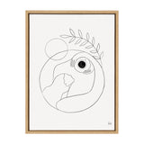 Sylvie Morning Coffee Hug Framed Canvas by kateandlaurel - product image 10 for Resin Society