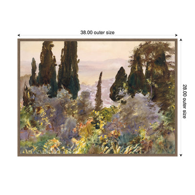Granada 1912 John Singer Sargent by Nostalgia Prints Framed Canvas Wall Art Print