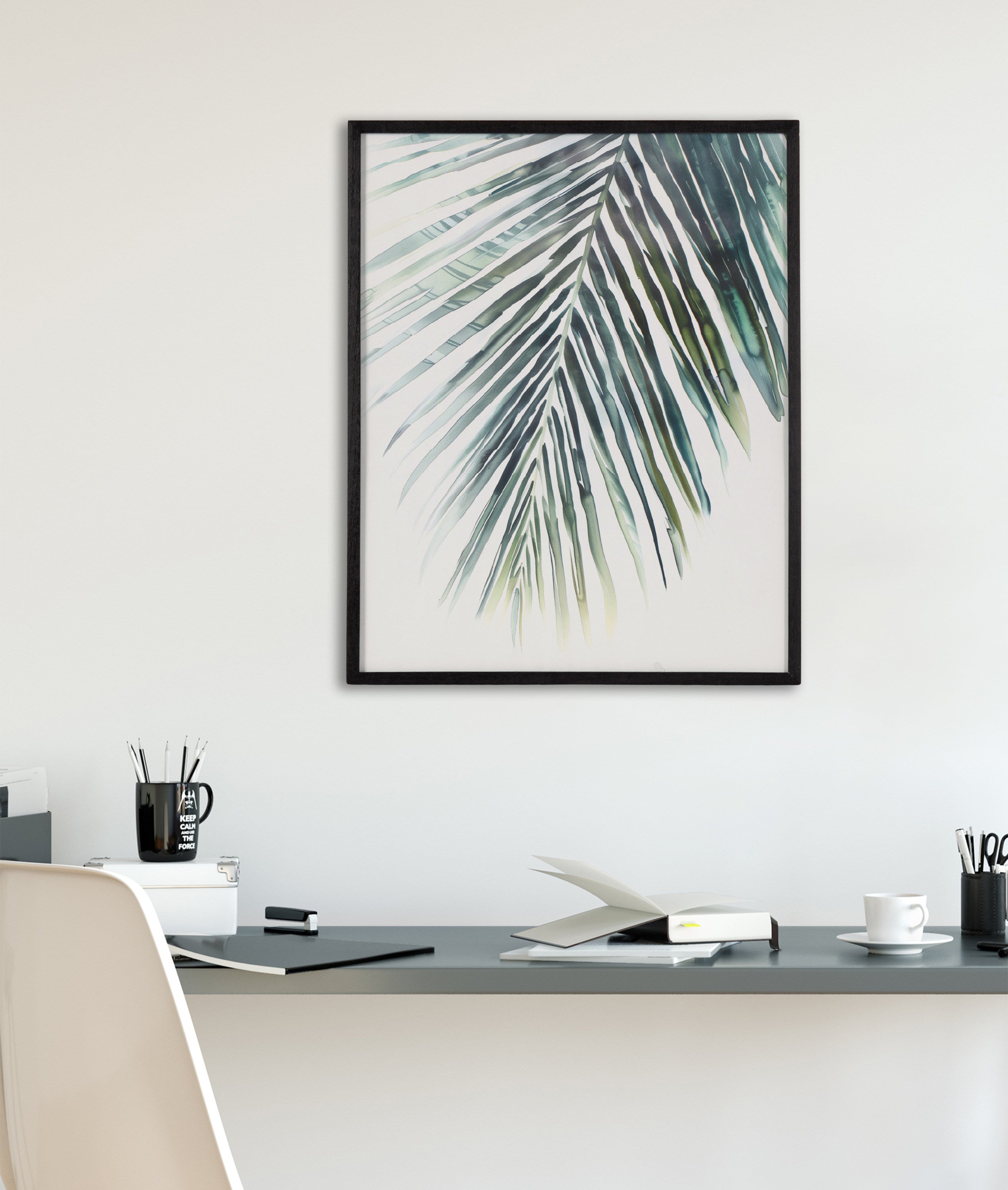 Gallery Tropical Modern Botanical Palm Print by kateandlaurel - product image 6 for Resin Society
