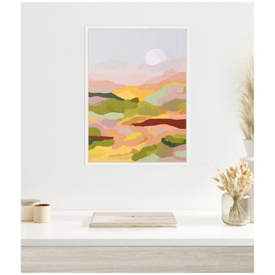 Sylvie Beautiful Landscape Framed Canvas by July Art Prints