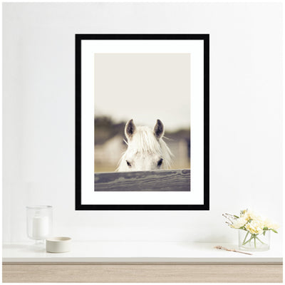 Equine Crop by Robert Cadloff Framed Wall Art Print