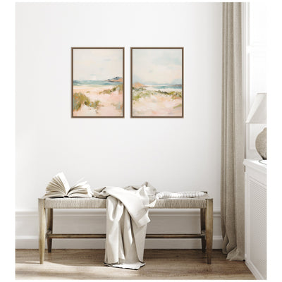 Tranquil Landscape 2 Piece Framed Canvas Wall Art Set by Amy Lighthall