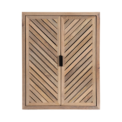 Mezzeta Tall Wood Bath Cabinet