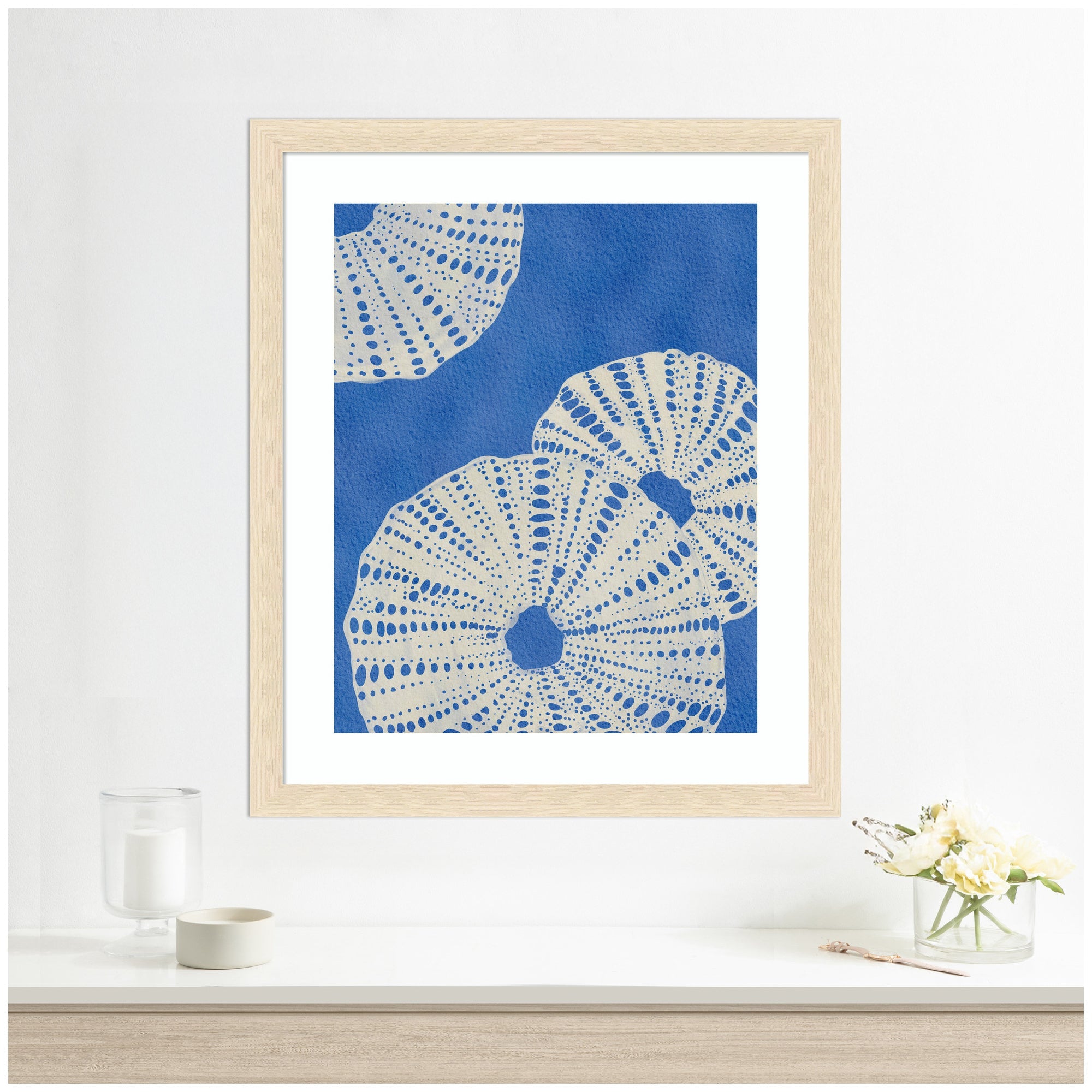 Framed Art Ocean Charms ll by Nikita Jariwala