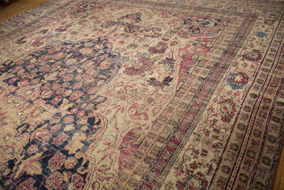 11.5x19.5 Antique Kermanshah Carpet by Old New House® - product image 3 for Resin Society
