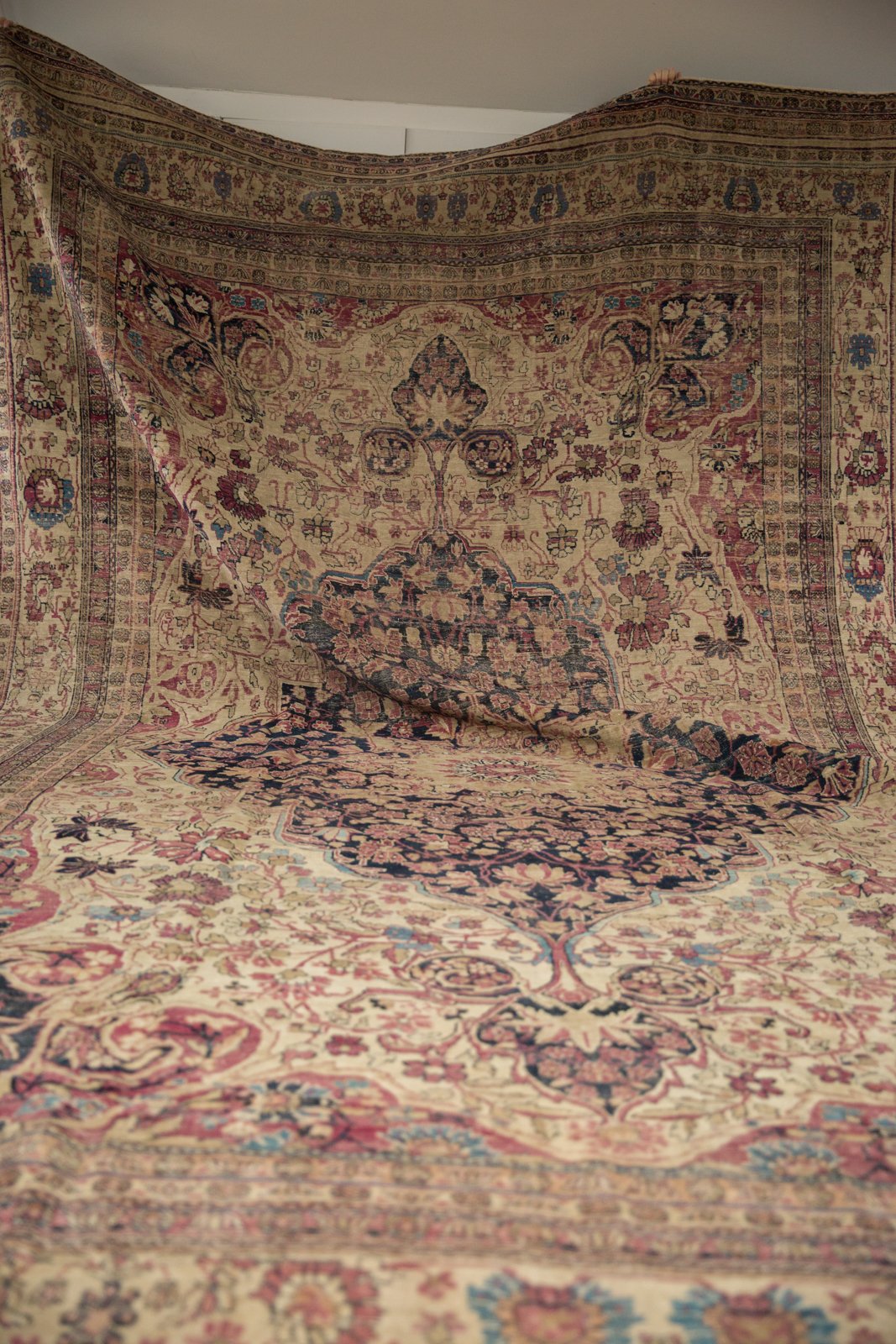 11.5x19.5 Antique Kermanshah Carpet by Old New House® - product image 20 for Resin Society