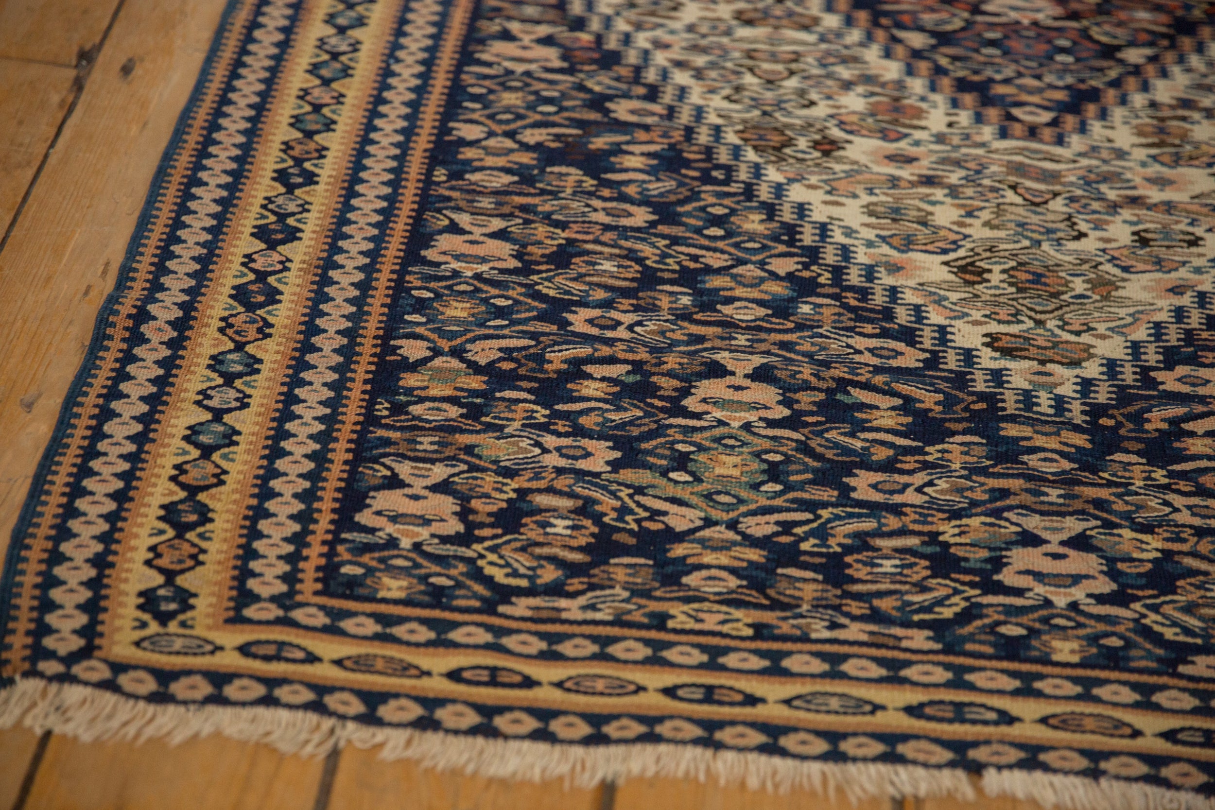 3.5x5 Antique Senneh Kilim Rug by Old New House® - product image 4 for Resin Society