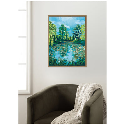 Botanical Garden by Lucia Gianello Framed Canvas Wall Art Print