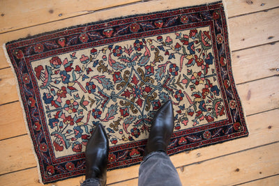 2x3 Antique Fine Hamadan Rug Mat by Old New House® - product image 2 for Resin Society