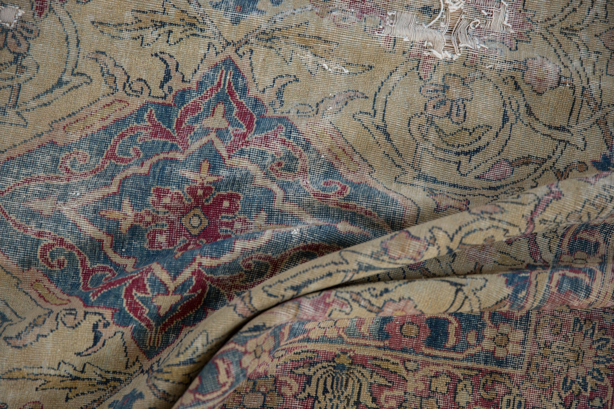4.5x6.5 Antique Kermanshah Rug by Old New House® - product image 11 for Resin Society