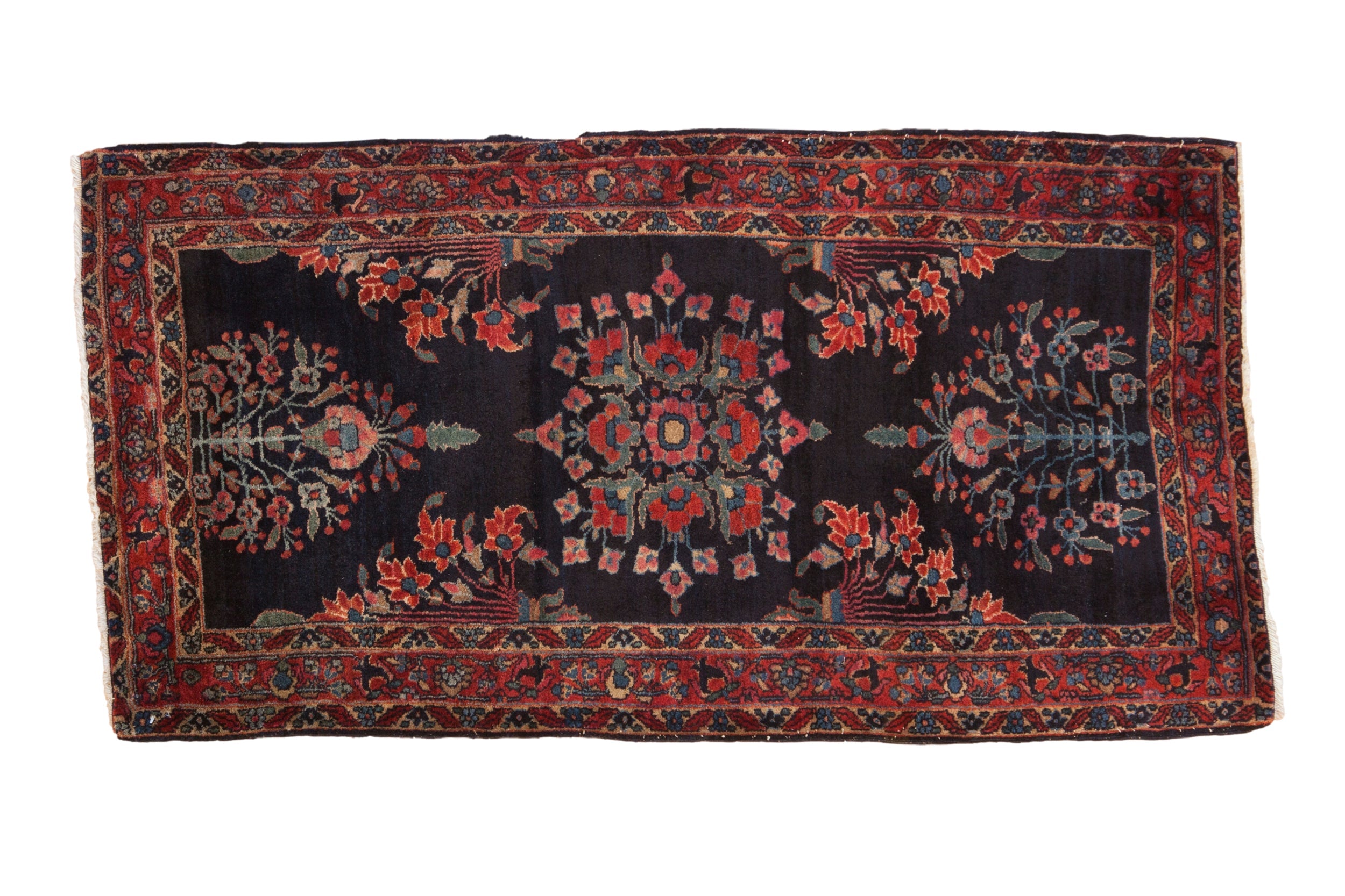 2.5x5 Vintage Fine Sarouk Rug Runner by Old New House® - main product image for Resin Society