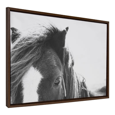 Sylvie Noble BW Framed Canvas by kateandlaurel - product image 20 for Resin Society