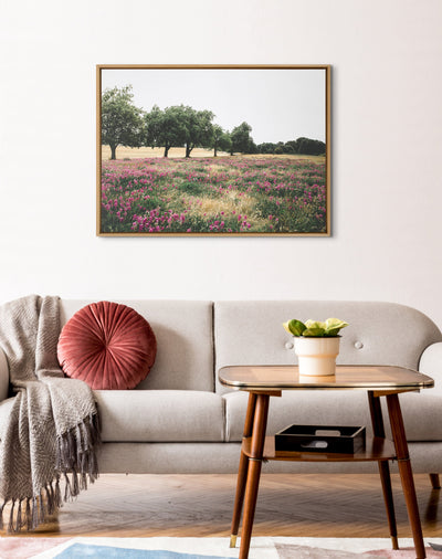 Sylvie Summer Lovin Framed Canvas by Patricia Hasz